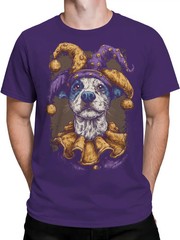 Jester Pup Dog T-Shirt | Unisex