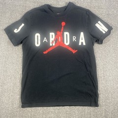 Air Jordan T Shirt Mens Large Graphic Logo Print Basketball Lounge Jet Black Tee