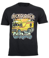 Nickelback T Shirt Get Rollin Black New Official S M L XL XXL