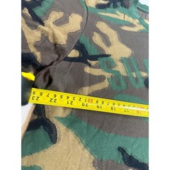 Supreme Arc Logo Woodland Camo T Shirt Green Brown Tee Size L