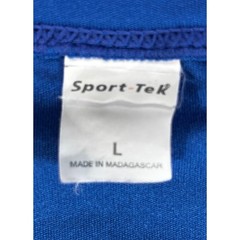 Sport-Tek Hood Rich Jaguars Club T-Shirt Mens L Blue Excellent Graphic Tee