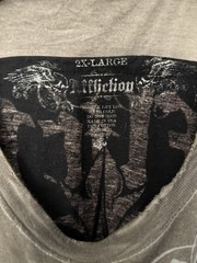 Affliction Vintage T-Shirt Size 2XL