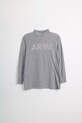 US Army Long Sleeve Training T-shirt Military Shirt Grey Long Sleeves