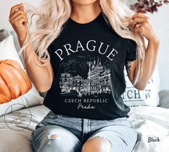 Prague Shirt Travel Gift for Czech Republic Trip Souvenir Tee