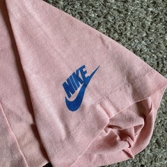 Vintage 1989 Nike Bloomsday Marathon Finisher Graphic T Shirt Pink Size Medium