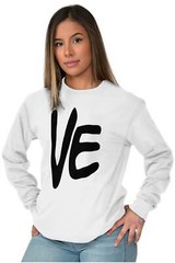 Simple His Hers Clever Matching Couple Gift Long Sleeve Tshirt for Men or Women