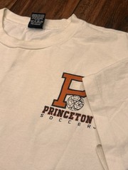 Vintage 90’s Princeton University Tigers Soccer Football Adidas T-Shirt Size XL
