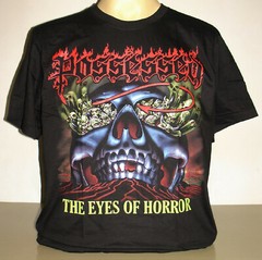 Possessed The Eyes Of Horror T-Shirt Size S M L XL 2XL 3XL Death Metal Band New!