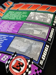 VTG 1998 World 100 Eldora Speedway Racing Tee USA Dirt Track Large