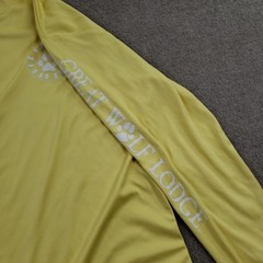 Outback America Great Wolf Lodge T-shirt Mens Medium Yellow Performance UPF50