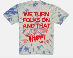 *RARE NEW* A24 Online Ceramics “X” Wet Nightmare Tie Dye Shirt Mia Goth MaXXXine