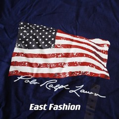Polo Ralph Lauren Men’s Stars & Stripes Big Pony USA Flag T-Shirt