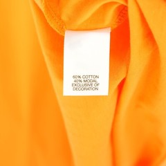 Cremieux Men’s Short-Sleeve Shirt L SLIM FIT Orange V-Neck Crew NWT
