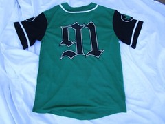 Death Row Records 91 Baseball Jersey Men’s Pot Leaf Marijuana Snoop Dogg Tupac