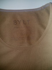 Bylt Drop Cut Short Sleeve T Shirt Mens XL Brown Blended Fabric