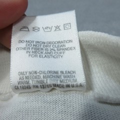 Vintage Fruit of the Loom Shirt Men XL White Mock Neck Long Sleeve USA 90s Thras