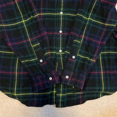 Ralph Lauren Polo Blake Flannel Shirt Long Sleeve Check M-L Used For 14Y+ Japan