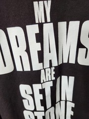 Vintage Set In Stone Got Dreams Mens Band Concert Shirt XL