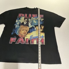 Puff Daddy Faith Evans shirt XL RAP DIDDY BAD BOY RECORDS BOOT REPRINT