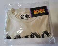 AC/DC – Back In Black – Graphic TShirt Creme XXL 2XL