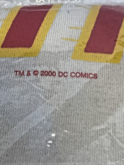 Vintage Hanes Heavy Weighty L DC Comics The Flash Graphitti Red T Shirt NWOT