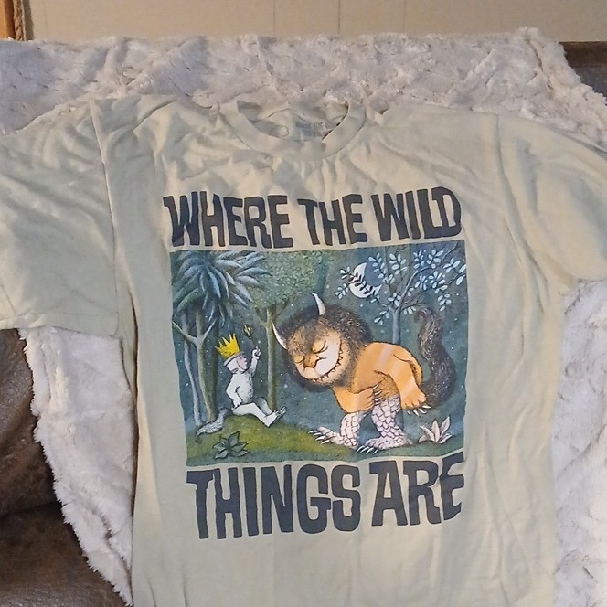 Comfort Colors Max Where the Wild Things Are Beige Graphic Tee Short Sleeve