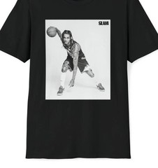 SLAM Jordan Clarkson Tee SHIRT Black and White