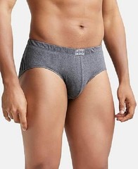 Jockey 8035 Men’s Super Combed 100% Cotton Solid Poco Brief Ultrasoft 6 pc