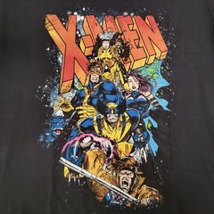 X-Men Shirt Mens Large Black Wolverine Marvel Andy Kubert Comic Casual NWoT