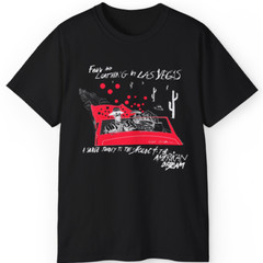 Rare Ralph Steadman Fear And Loathing T Shirt S-5XL bLACK All Size EE1257