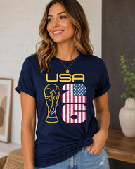 Personalized USA Soccer Shirt 2026- World Cup 2026 T-Shirt