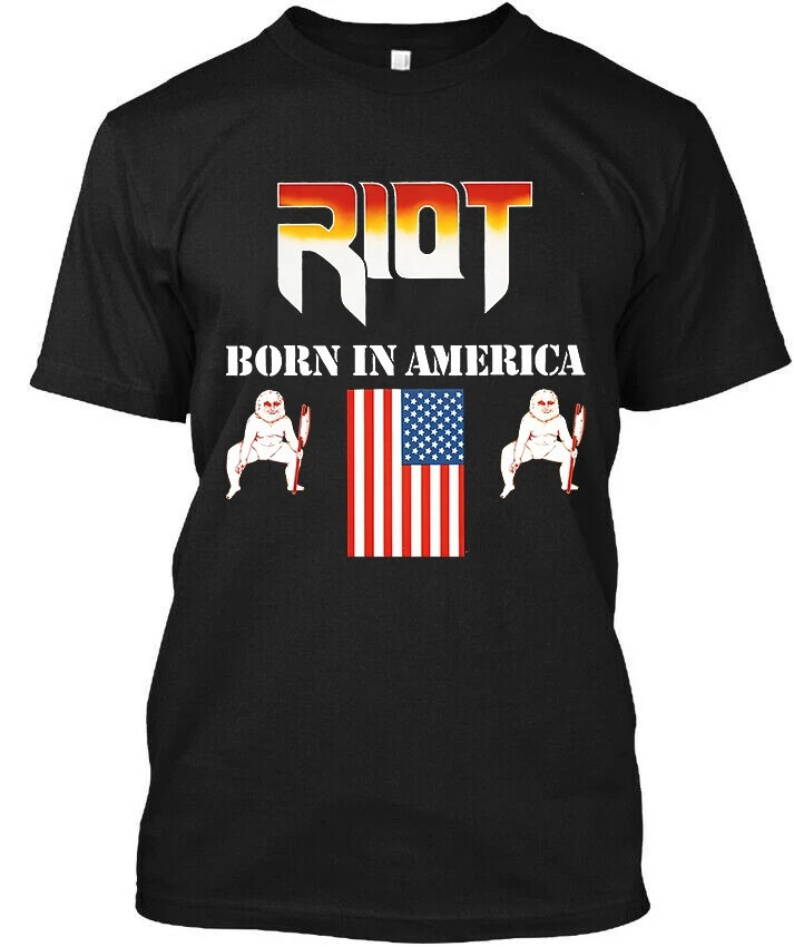 Riot V Born in America American Speed Metal Band T-Shirt S-5XL CS617