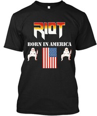 Riot V Born in America American Speed Metal Band T-Shirt S-5XL CS617