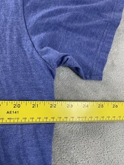 MLB Los Angeles LA Dodgers Blue Faded Logo T Shirt Mens Large Athletic Baseball