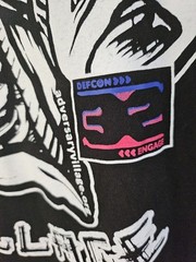 Black Adversary Village T Shirt Defcon 32 Engage Kindo Google AS Dize XL