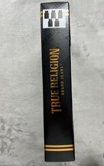 True Religion 5 Pack Tank Top Men Small 34-36 Black Ribbed Tag Free Horseshoe