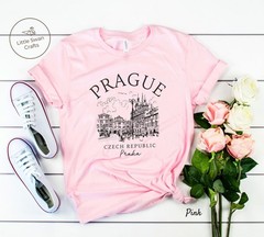 Prague Shirt Travel Gift for Czech Republic Trip Souvenir Tee