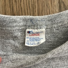 Vtg 80’s Loomis Chaffee Champion t-shirt Football USA MADE gray Single Stitch