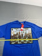 Headgear Classics Men’s Barber Shop T-Shirt Blue The Movie Size Large Tee NEW