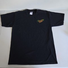 Vintage 2004Gildan Ultra Cotton Heavyweight Coors Light Tiki Graphic Tee Black M