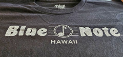 Blue 84 Men’s XL Black Hawaii Blue Note Graphic Logo Crew Neck Cotton Knit Tee