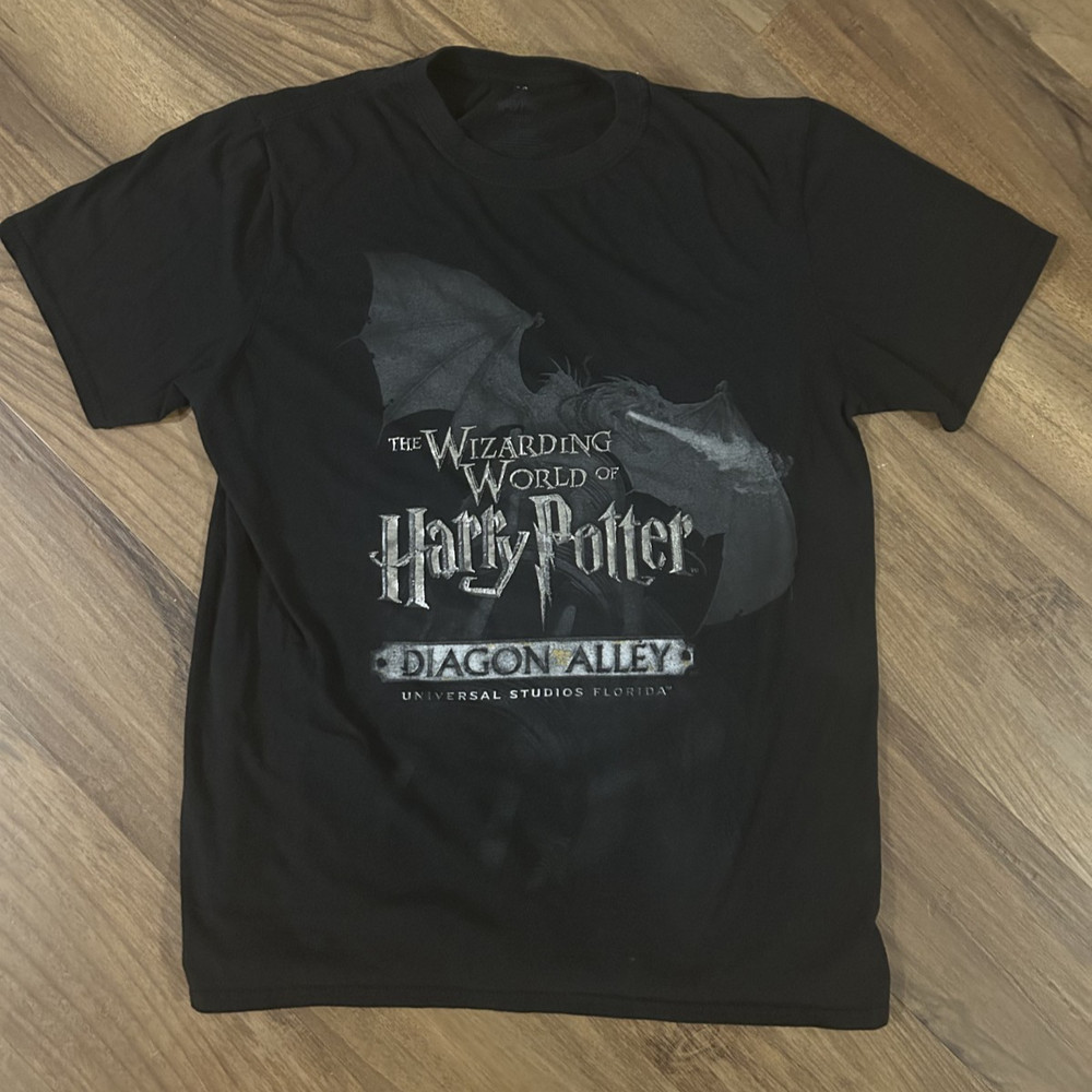 Universal Studios Florida Harry Potter Wizarding World Diagon Alley Tshirt Sz L