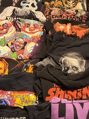 HUGE Horror T Shirt / Hoodie & More Lot Fright Rags Cavity Colors Terror Threads