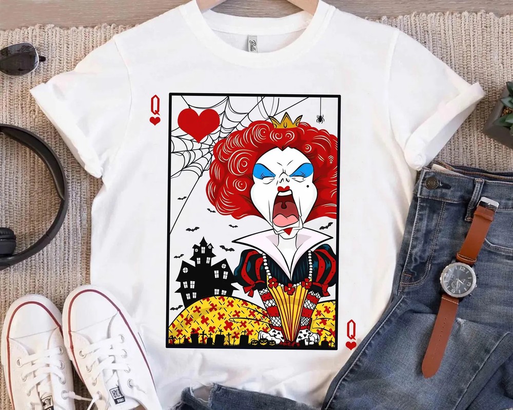 Disney The Queen Of Hearts Alice In Wonderland T-Shirt