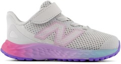 New Balance Fresh Foam Arishi V4 Bungee Lace with Top Strap Running Shoe, Grey M