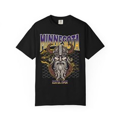 Minnesota Viking Graphic Tee – Vintage Fan Design, Comfort Colors, S-3XL