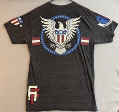 American Fighter by Affliction Men’s XL Gray Eagle Graphic T-Shirt Made in USA