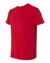 Next Level 6410 4.3 oz Sueded Crew Neck Short Sleeve T-Shirt Red, Black, Green