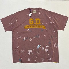 Gallery Dept G.D. Psychology Ed Paint Splatter T-Shirt Pink Size Large 100% Auth