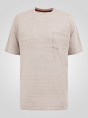 D555 Dingle Men’s Crew Neck Fashion Short Sleeve T-shirt with Chest Pocket